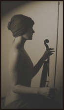 Yulia with violin